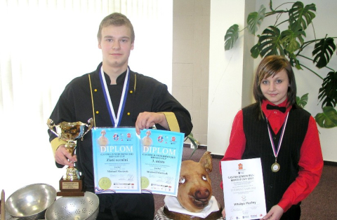 Michael Morávek a Vitaliya Hustey